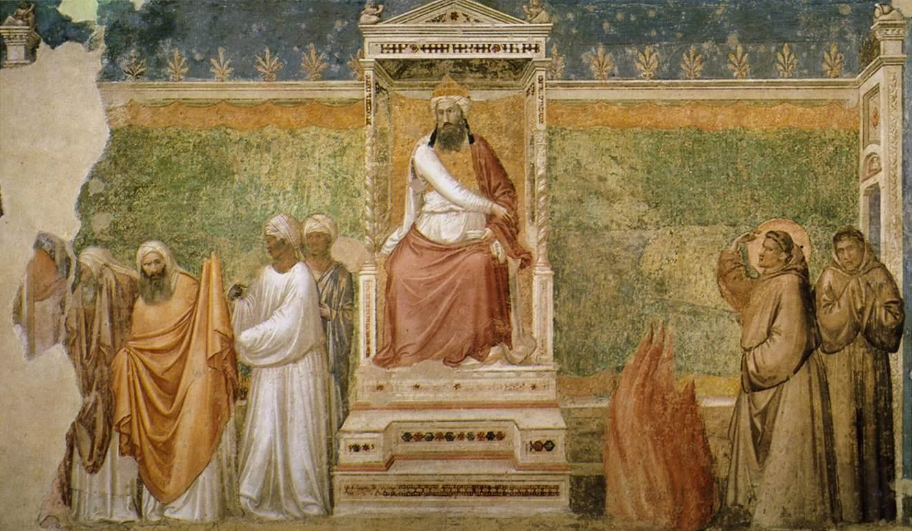 Saint Francis before the Sultan (Trial by Fire)