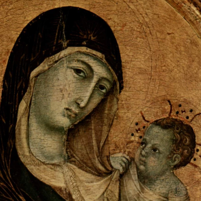 Madonna and Child with Six Angels