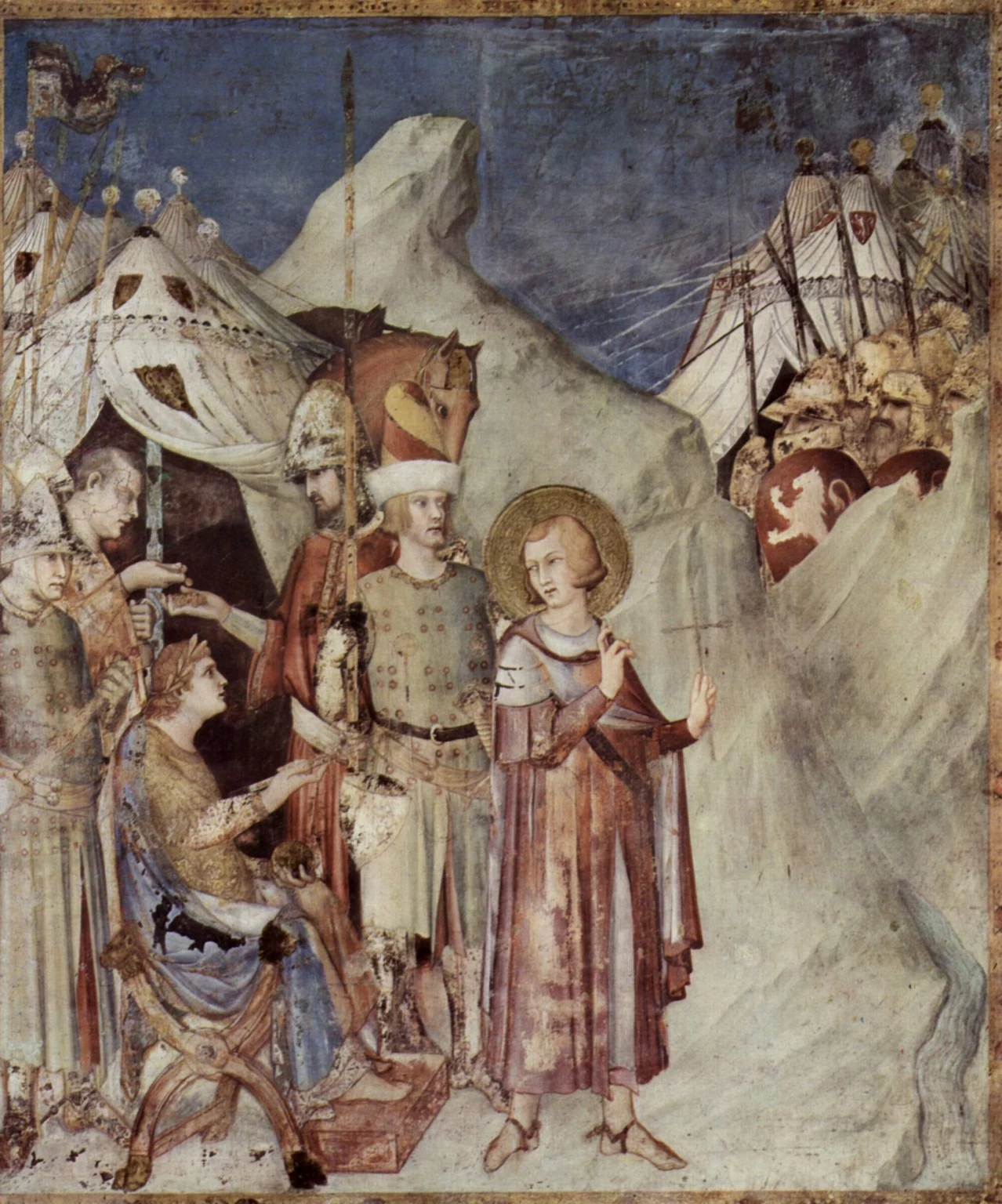 Saint Martin Renounces His Weapons