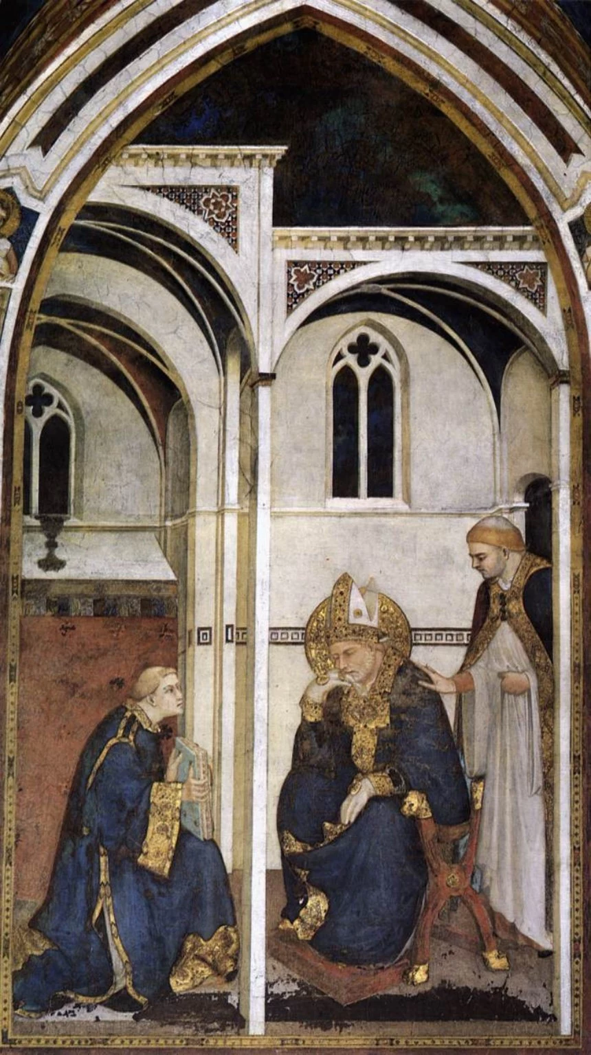 Saint Martin in Meditation