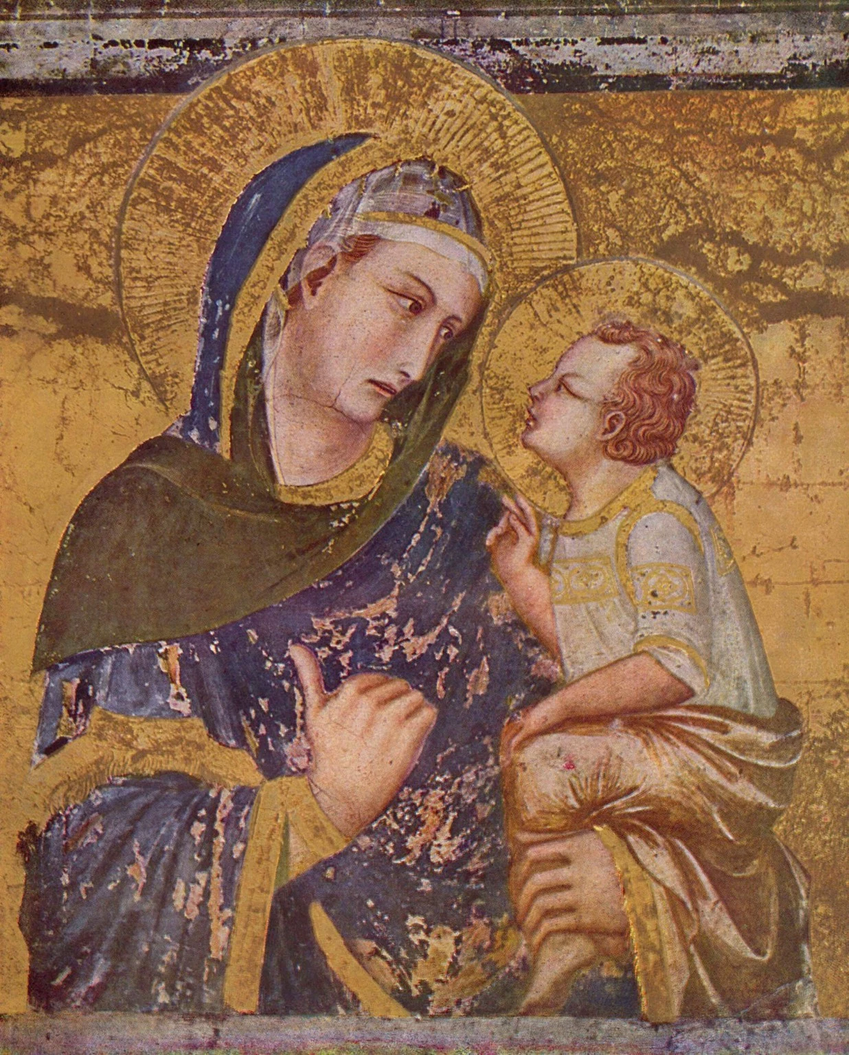 Virgin and Child between Saint Francis and Saint John the Evangelist (Madonna dei Tramonti)