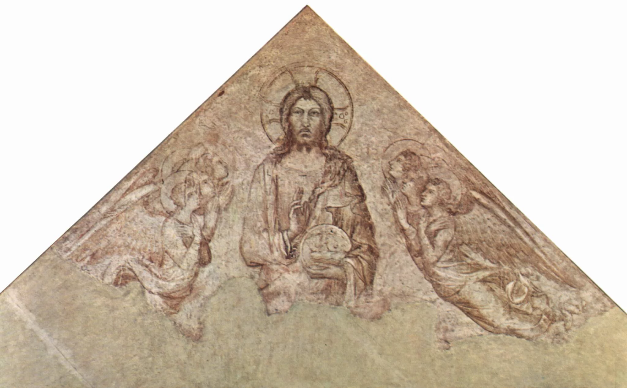 Christ Blessing among Angels