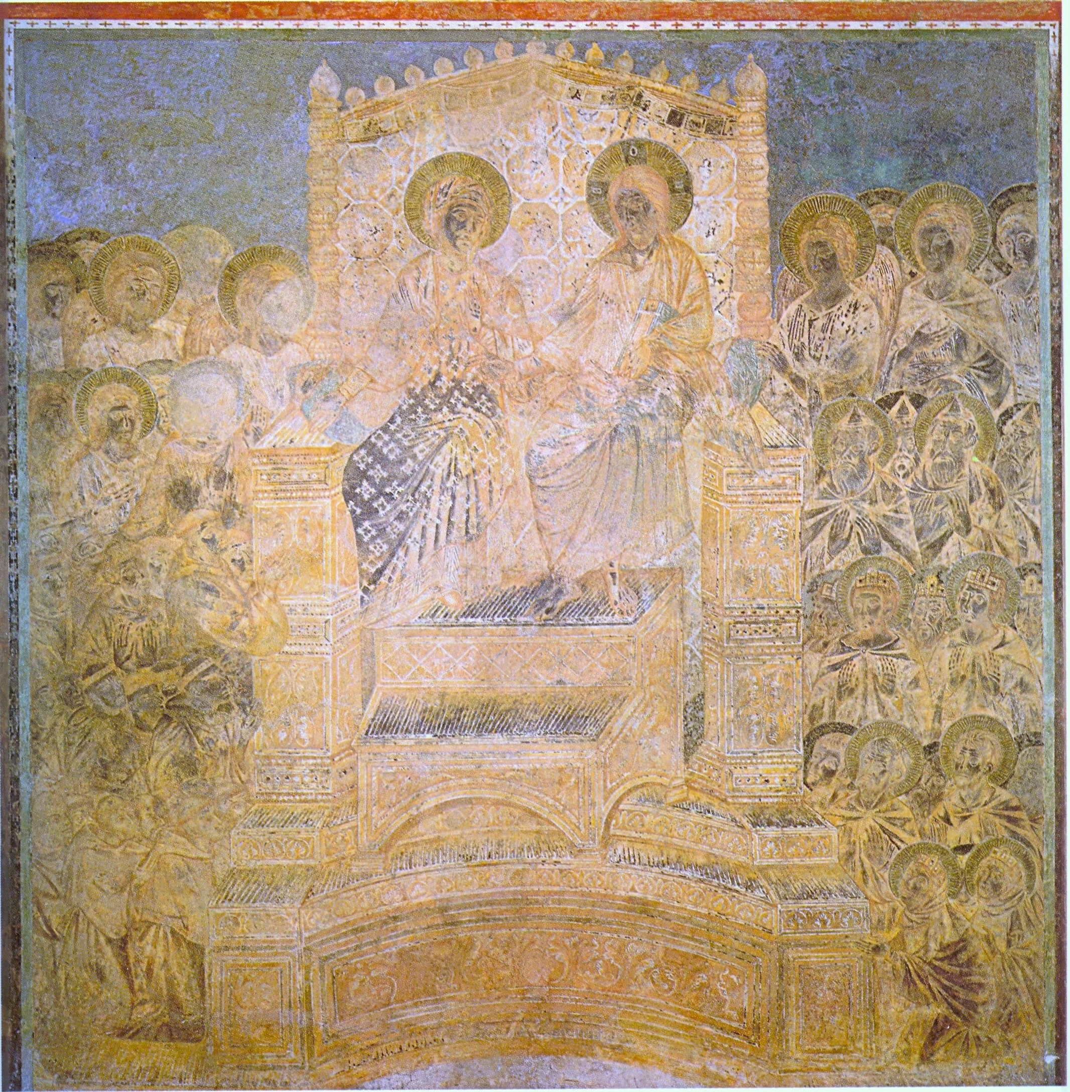 Christ and the Virgin in Glory