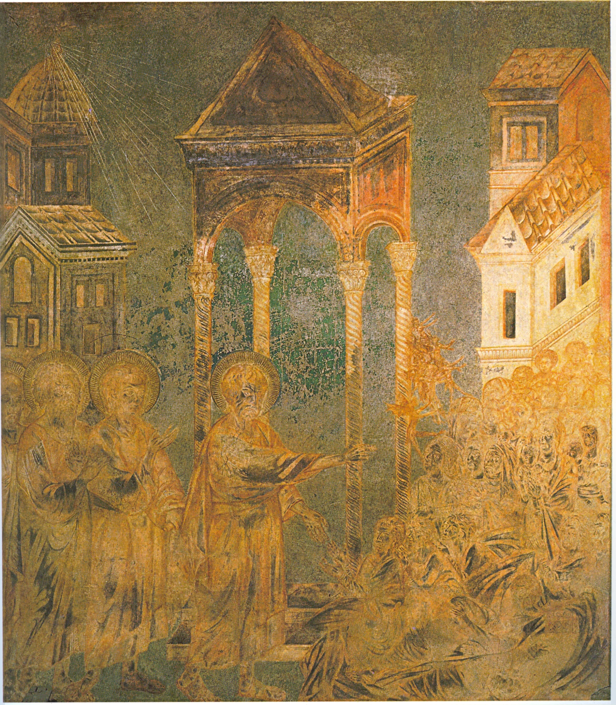 Saint Peter and the Apostles Heal the Sick and Free the Possessed